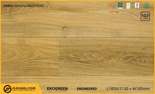 Sàn gỗ sồi Engineered E6803 - Công Ty Cổ Phần Floordi